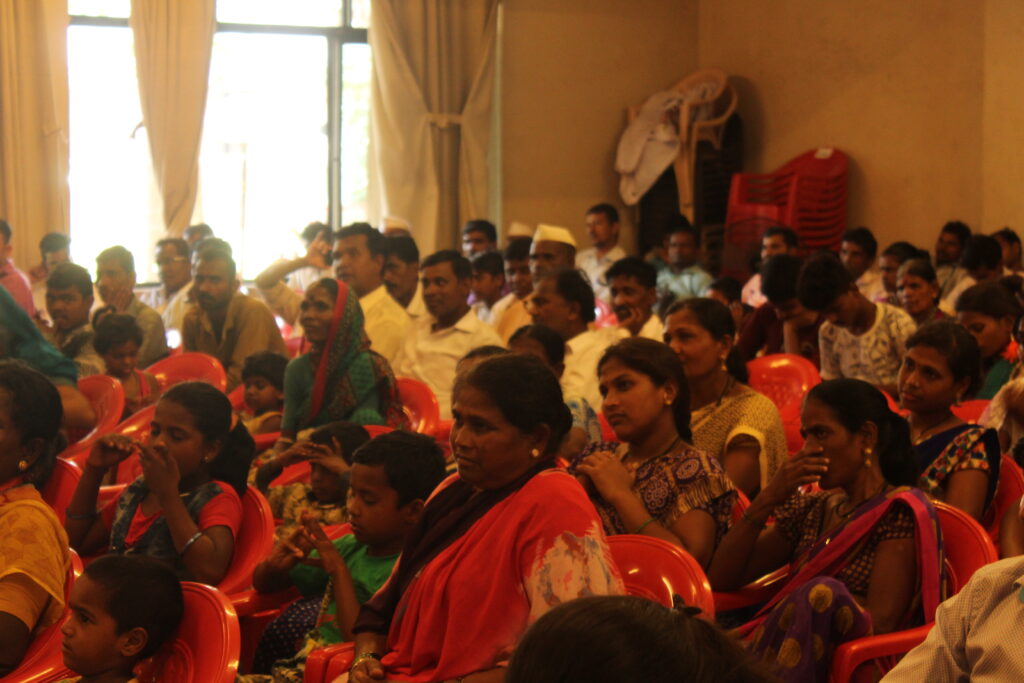 A public hearing organised by informal workers in Navi Mumbai, 2017 - YUVA