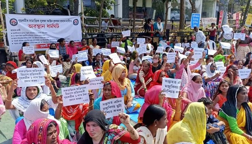 Domestic workers in Guwahati - YUVA