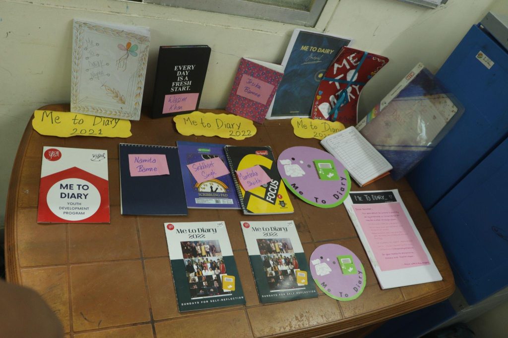 A selection of diaries written over the two year of the programme