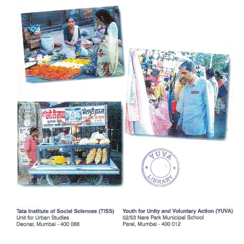 Census Survey of Hawkers on BMC Lands by TISS-YUVA