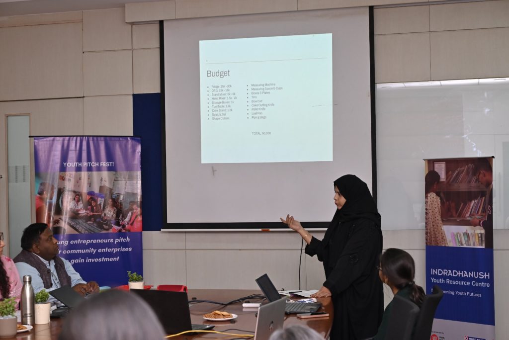 Sidra Shaikh - Home Baker to Entrepreneur - Youth Pitch Fest for Community Enterprises by YUVA and HDFC Bank